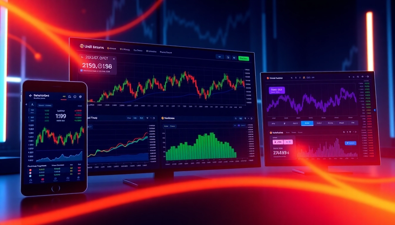 Efficient AICoin下载 platform displaying live crypto charts and alert notifications on a laptop screen, emphasizing ease of use and security.